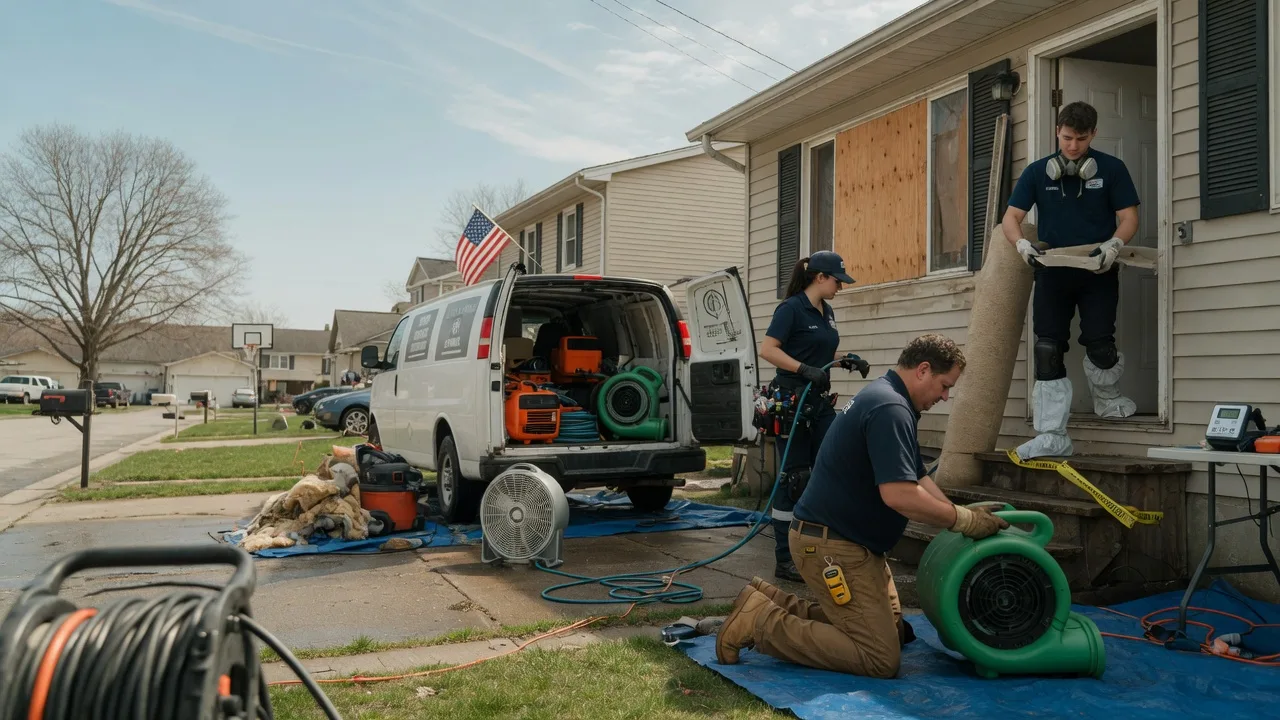 Water Damage Restoration in Farley, IA near me